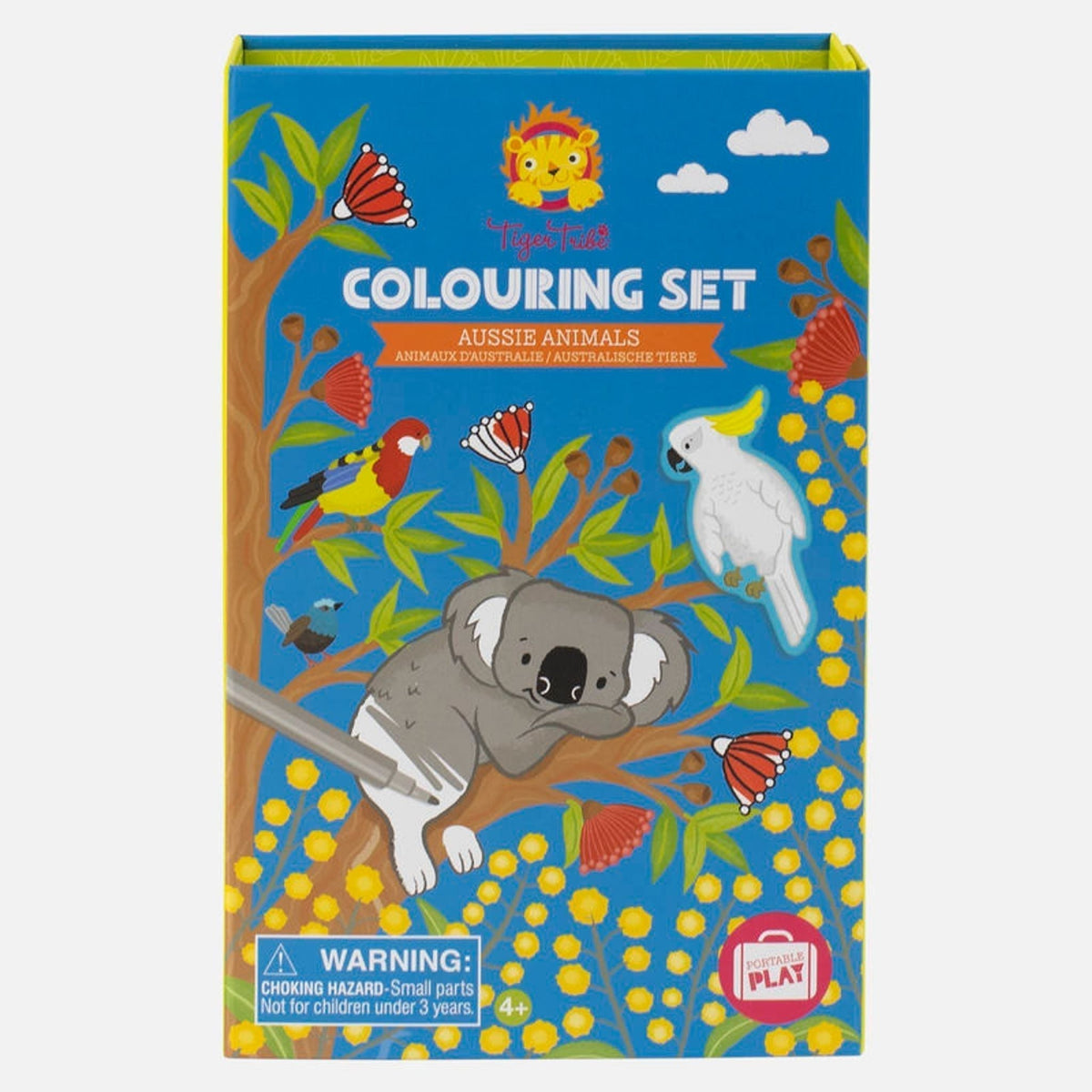 Colouring Set - Aussie Animals - Tiger Tribe - Toybox Tales