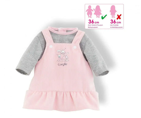 Corolle | MGP 14" Dress and Tshirt - Long Sleeve - Toybox Tales