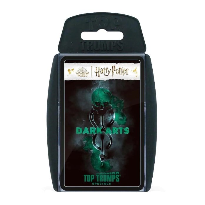 Top Trumps Harry Potter Dark Arts card game glow-in-the-dark pack