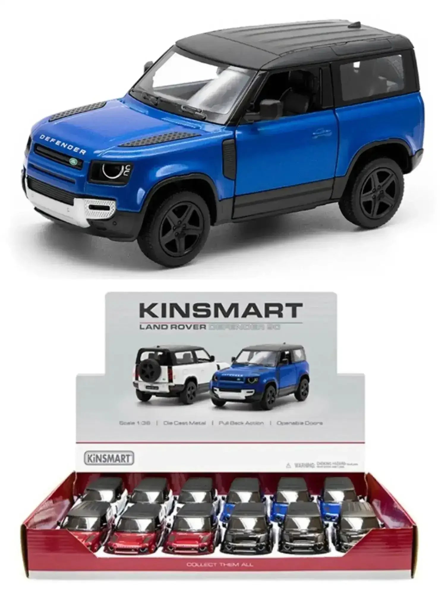 Landrover Defender 90 (Assorted) | Toybox Tales