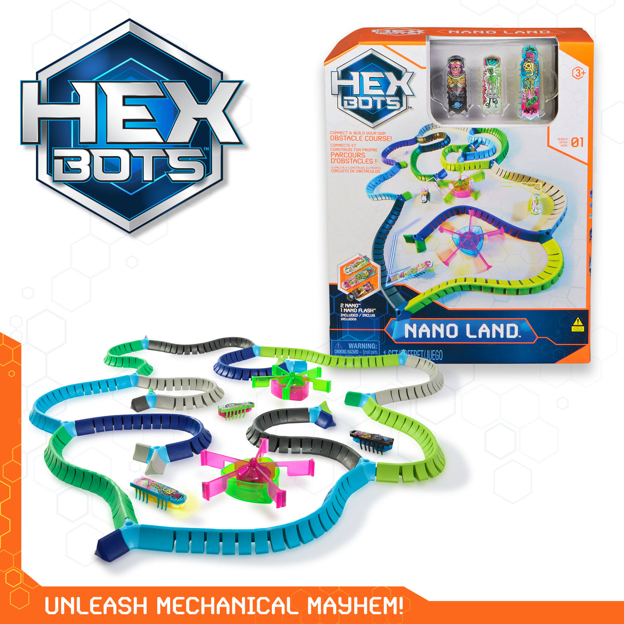 Hex Bots | Flash Nano Land - Small Set