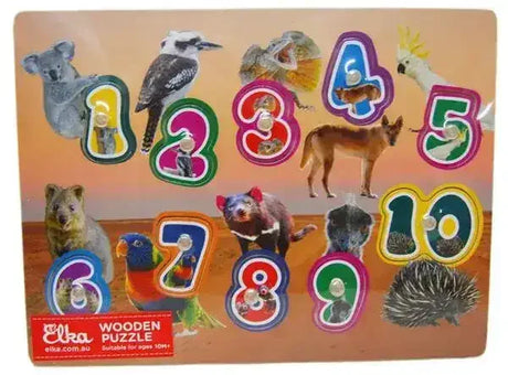 Australian Number Puzzle - Toybox Tales