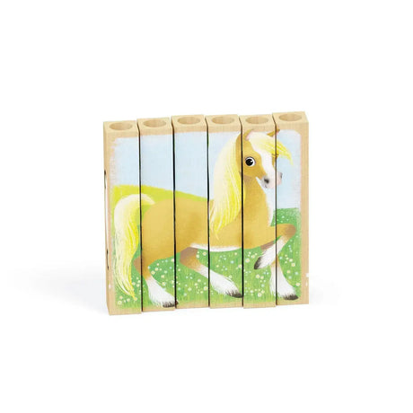 Quercetti | Four Puzzle Farm Animals - Toybox Tales