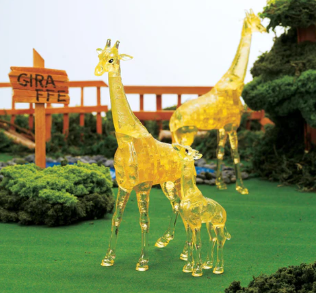 3D Giraffes | Crystal Puzzle