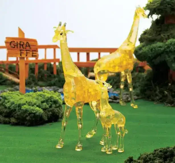 3D Giraffes | Crystal Puzzle - Toybox Tales