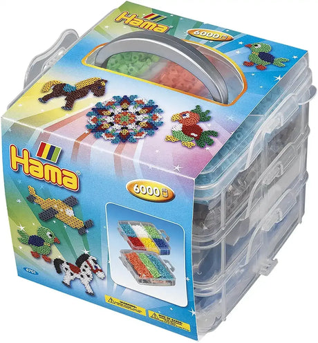 HAMA Small Storage Box | 6000 Beads - Toybox Tales