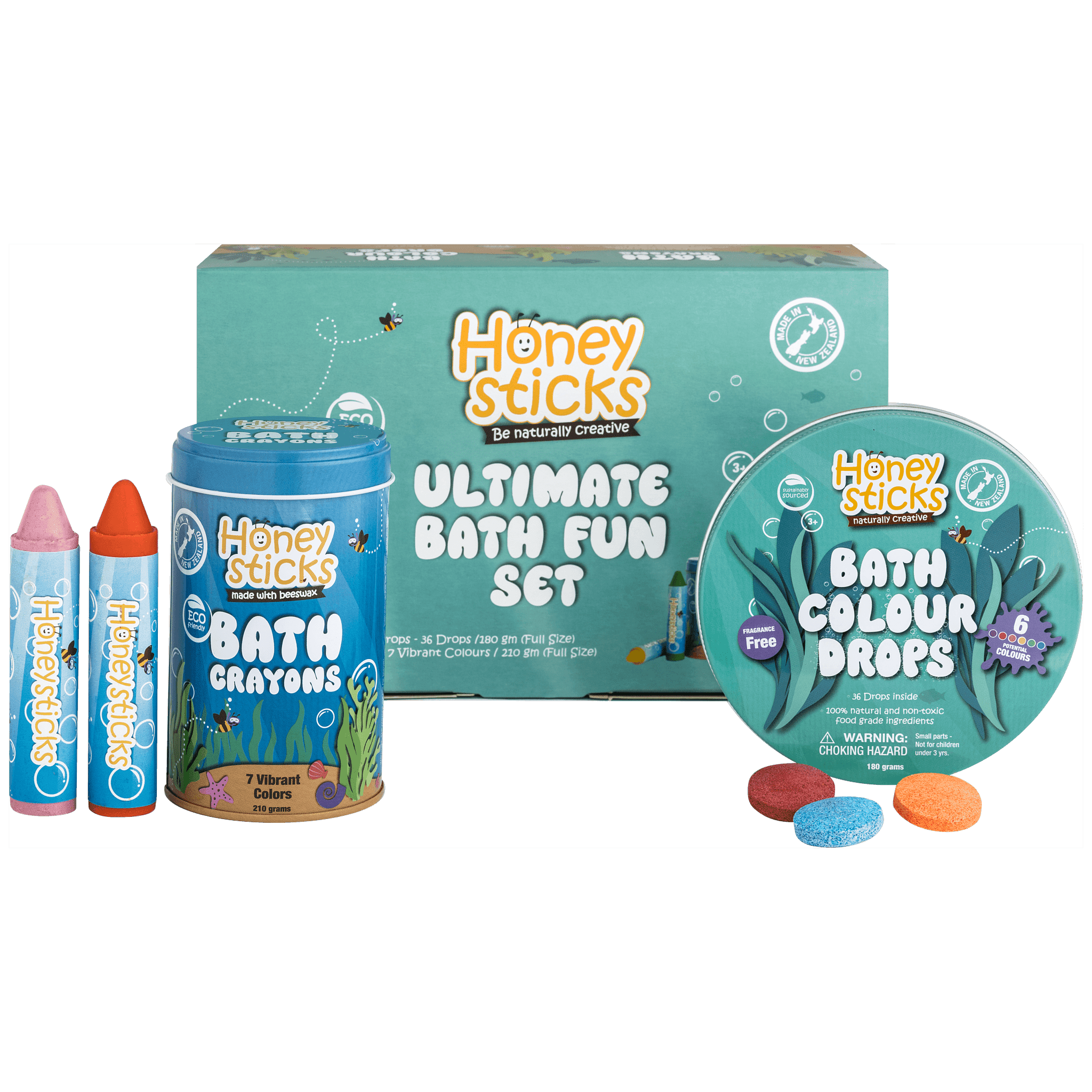 Honeysticks Ultimate Bath Fun Set - Honeysticks - Toybox Tales