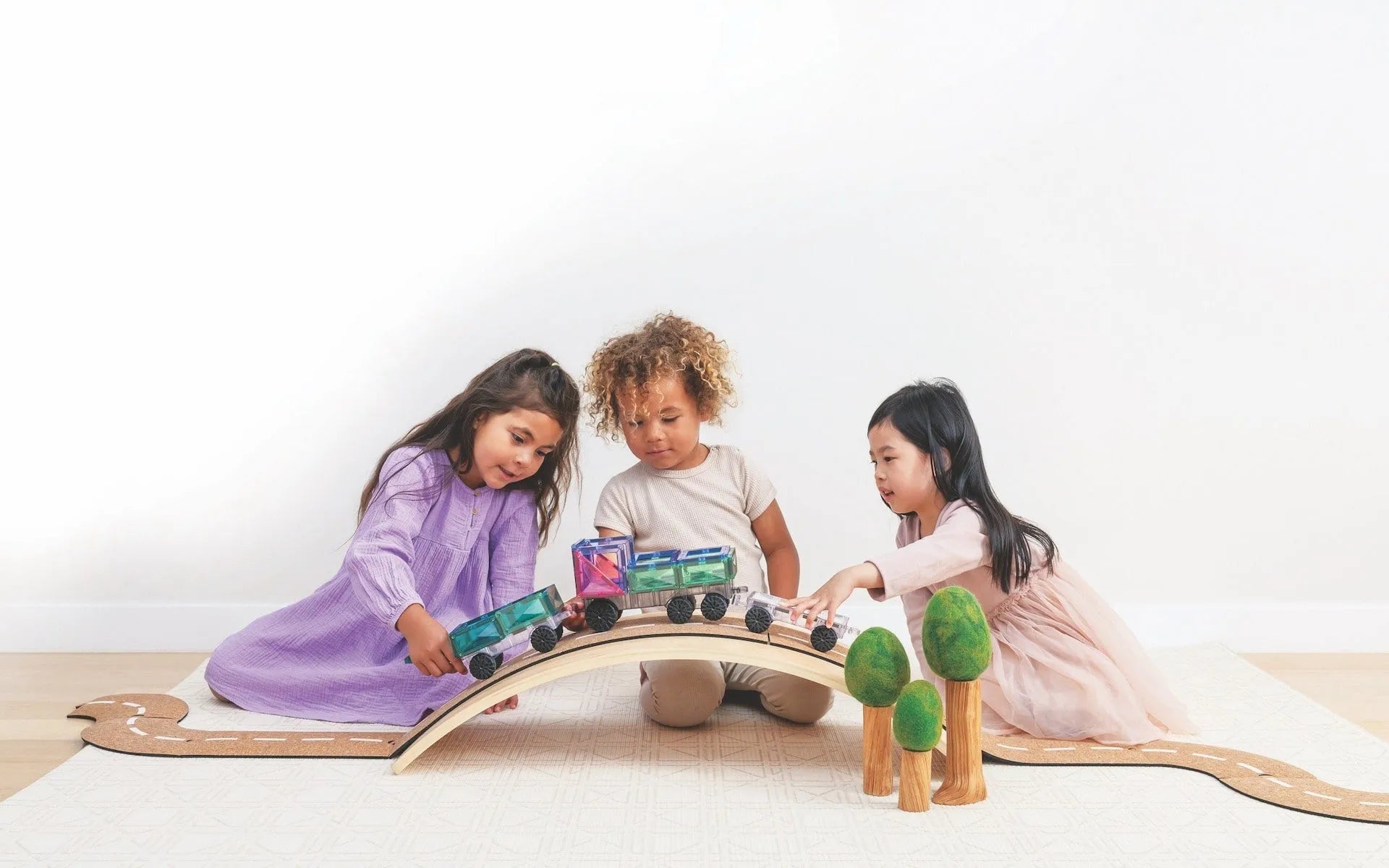 Connetix Pastel Transport Pack 50 Piece - Toybox Tales