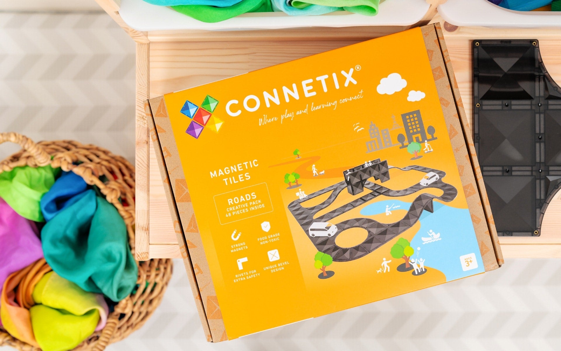 Connetix | Creative Roads Pack 48pc