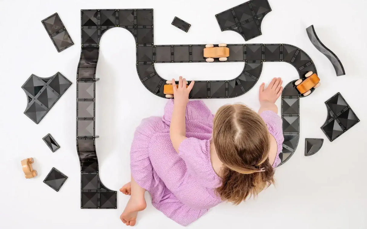 Connetix | Creative Roads Pack 48pc - Toybox Tales