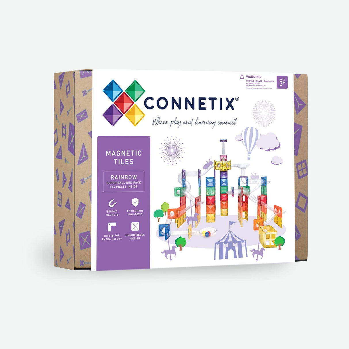 Connetix | Super Ball Run Pack 134 pc
