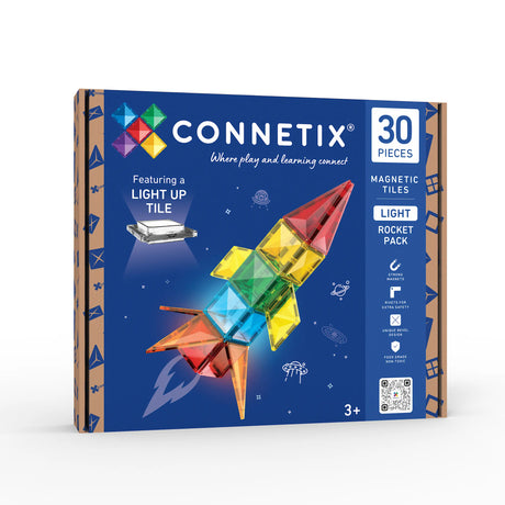 Connetix Light Rocket Pack 30 Piece