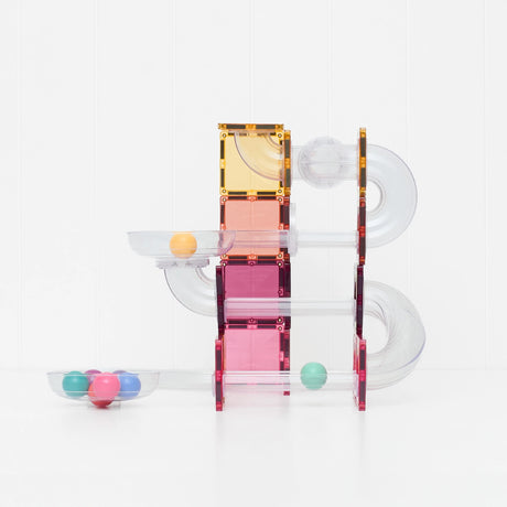 Connetix Ball Run Pastel Pack 114 Piece