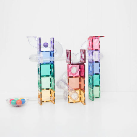 Connetix Ball Run Pastel Pack 114 Piece