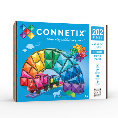 Connetix Bright Mega Pack 202 Piece