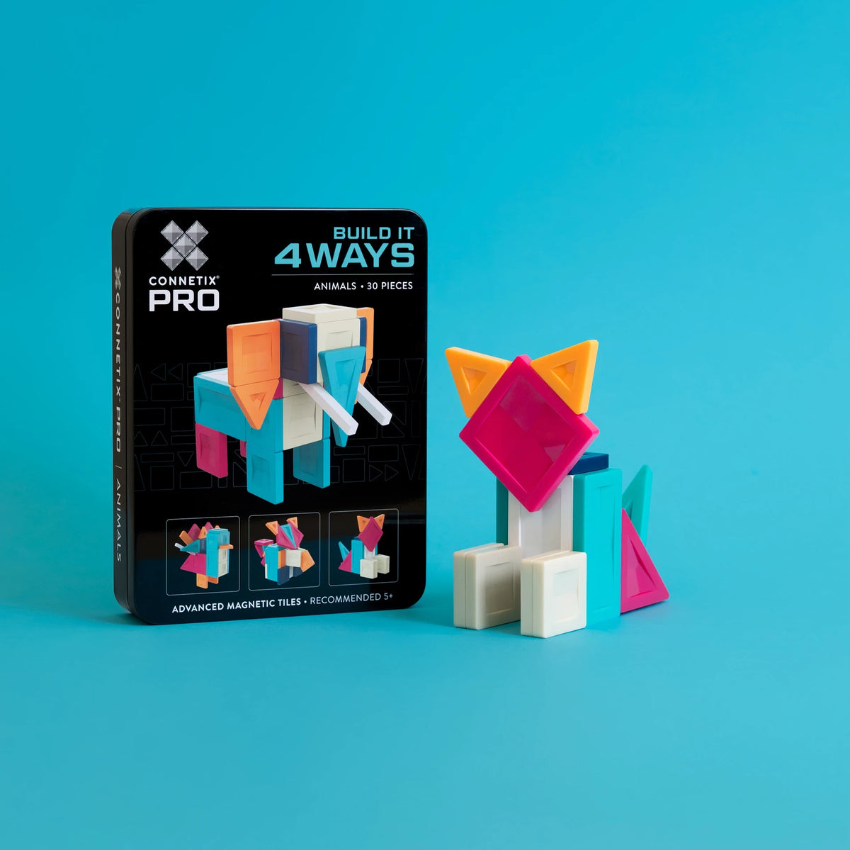 Connetix PRO Build It 4 Ways Animals Pack 30 Piece