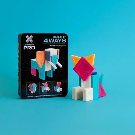 Connetix PRO Build It 4 Ways Animals Pack 30 Piece