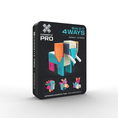 Connetix PRO Build It 4 Ways Animals Pack 30 Piece