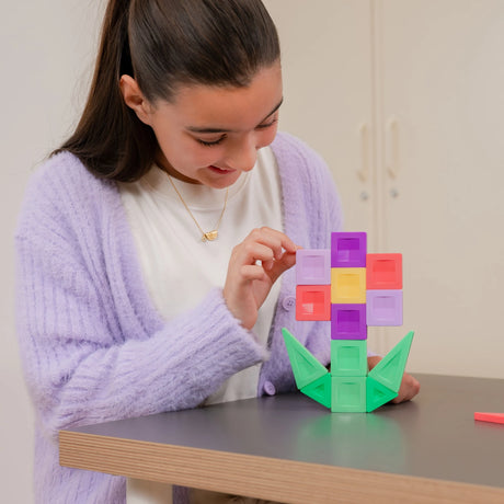 Connetix PRO Build It 4 Ways Flowers Pack 21 Piece