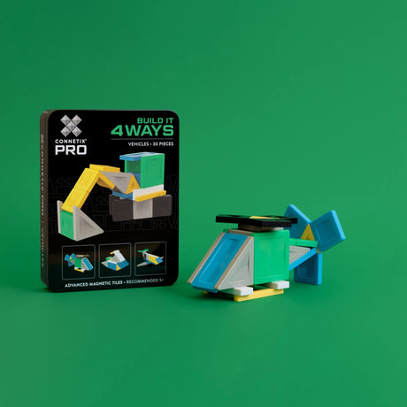 Connetix PRO Build It 4 Ways Vehicles Pack 30 Piece