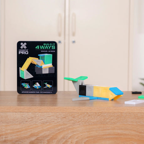 Connetix PRO Build It 4 Ways Vehicles Pack 30 Piece