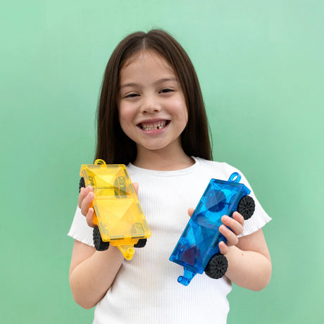 Connetix Bright Car Pack 2 Piece