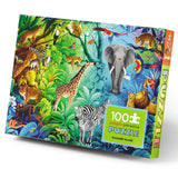 Holographic Puzzle 100 Piece | Jungle Paradise