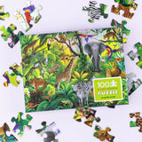 Holographic Puzzle 100 Piece | Jungle Paradise