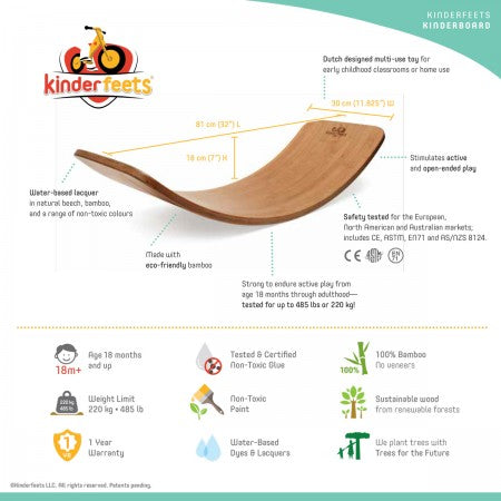 Kinderfeets | Kinderboard | Bamboo