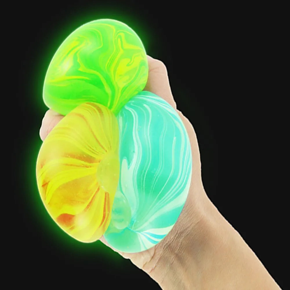 Glow in the Dark Super Squidge Ball - Toybox Tales