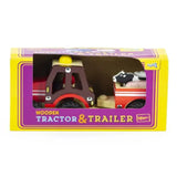 Tractor & Trailer Set FSC™ 100% certified - Toybox Tales
