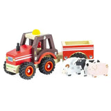 Tractor & Trailer Set FSC™ 100% certified - Toybox Tales