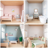 New Classic Toys - Doll House with Furniture