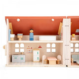 New Classic Toys - Mini Folding Doll House (with furniture)