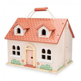 New Classic Toys - Mini Folding Doll House (with furniture)