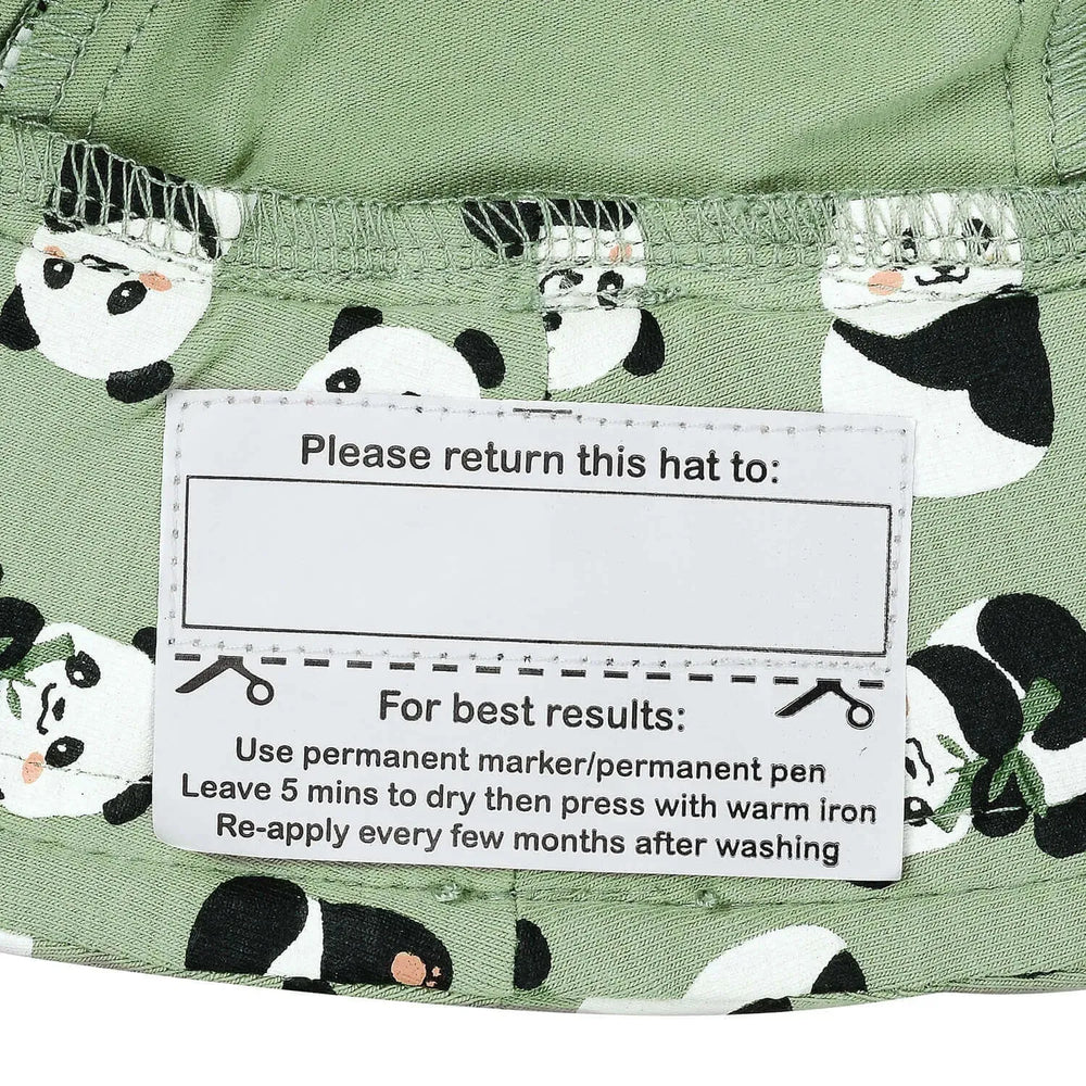 Classic Bucket Sun Hat - Panda