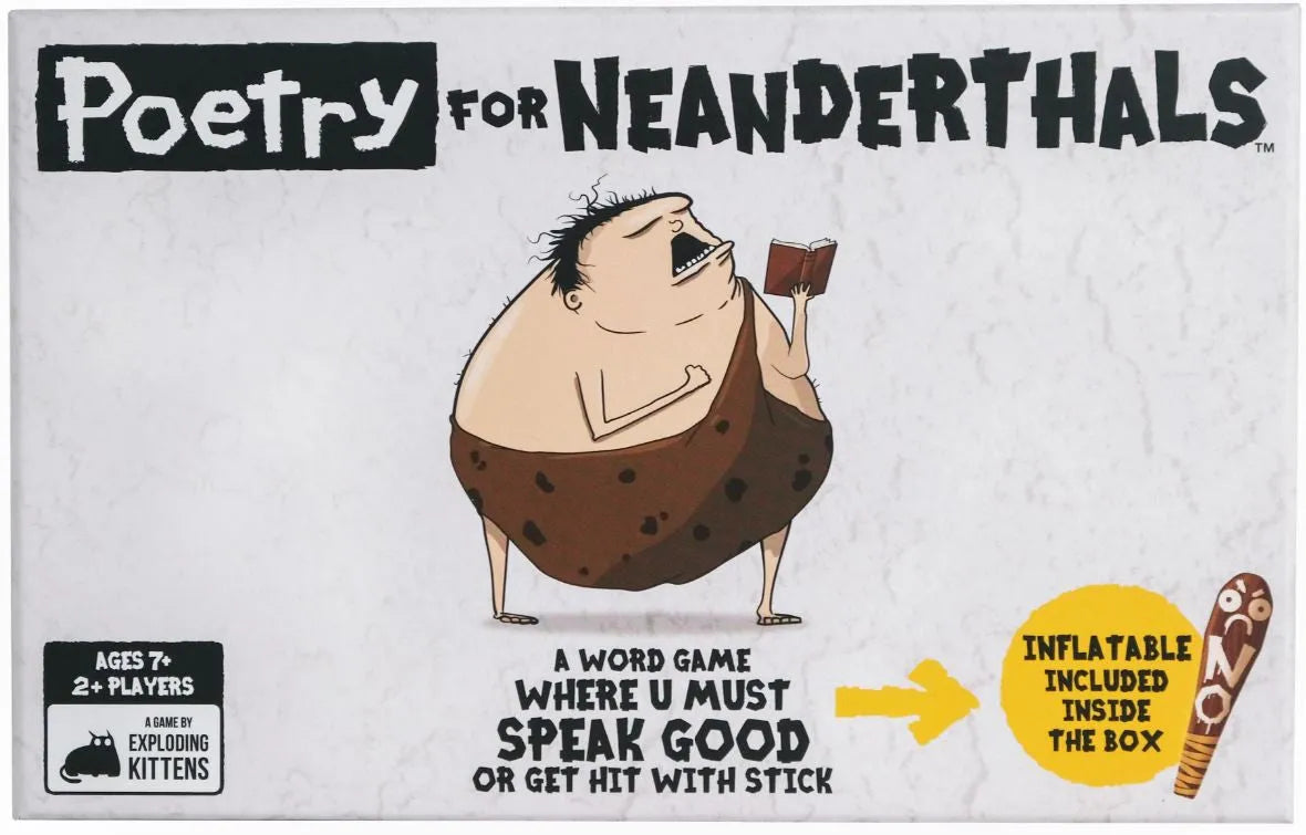 Poetry For Neanderthals (By Exploding Kittens) - Toybox Tales