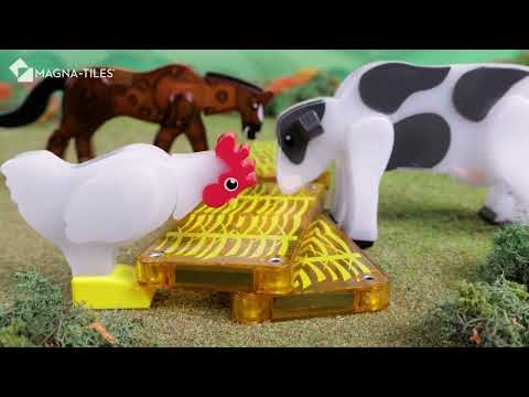Magna-Tiles - Farm Animals - 25 Piece Set