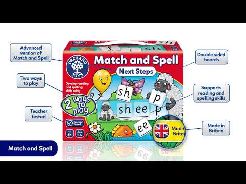 Orchard Toys | Match and Spell Next Steps Game