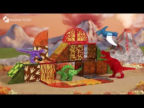 Magna-Tiles - Dino World - 40 Piece Set