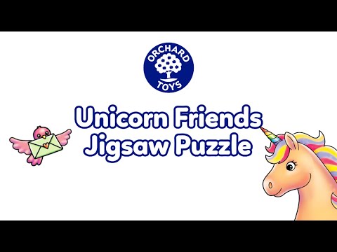 Orchard Toys | Unicorn Friends Jigsaw & Poster 50 Pieces