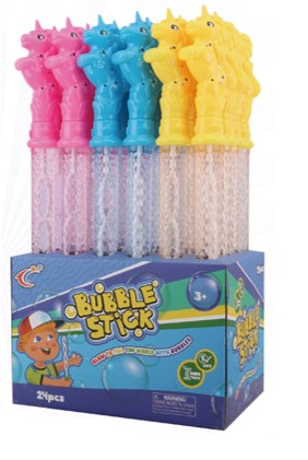 Unicorn bubble wand for kids