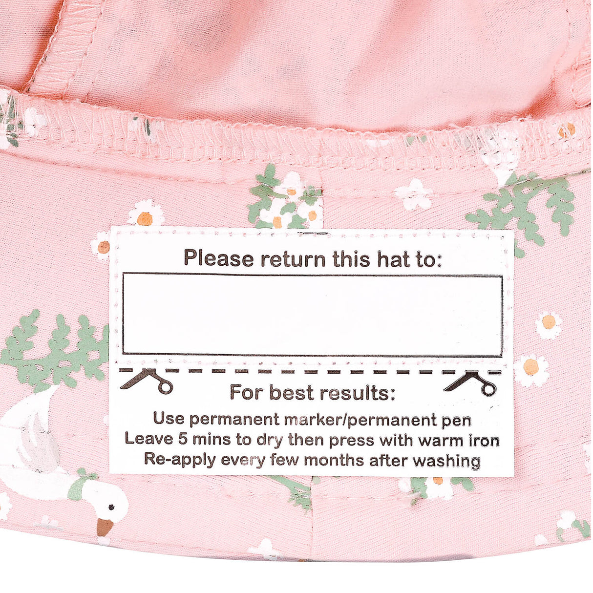 Ponytail Bucket Sun Hat - Quackers