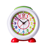 Easy Read Time Teacher Alarm Clock - Green and Red