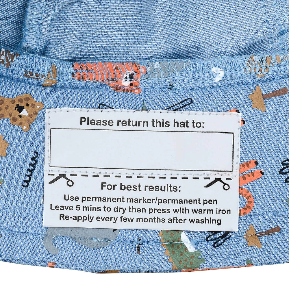 Toddler Bucket Sun Hat - Safari