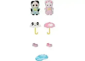 Sylvanian Families - Nursery Friends -Rainy Day Duo - Toybox Tales