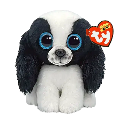 TY Beanie Boos | Sissy the Black & White Dog | Regular - Toybox Tales