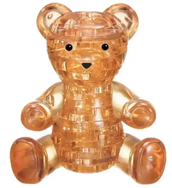 3D Brown Teddy | Crystal Puzzle - Toybox Tales