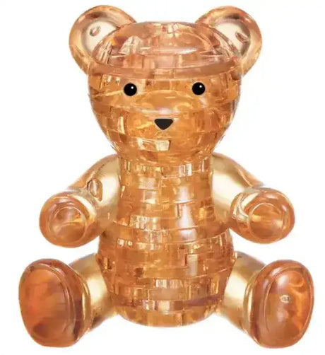 3D Brown Teddy | Crystal Puzzle - Toybox Tales