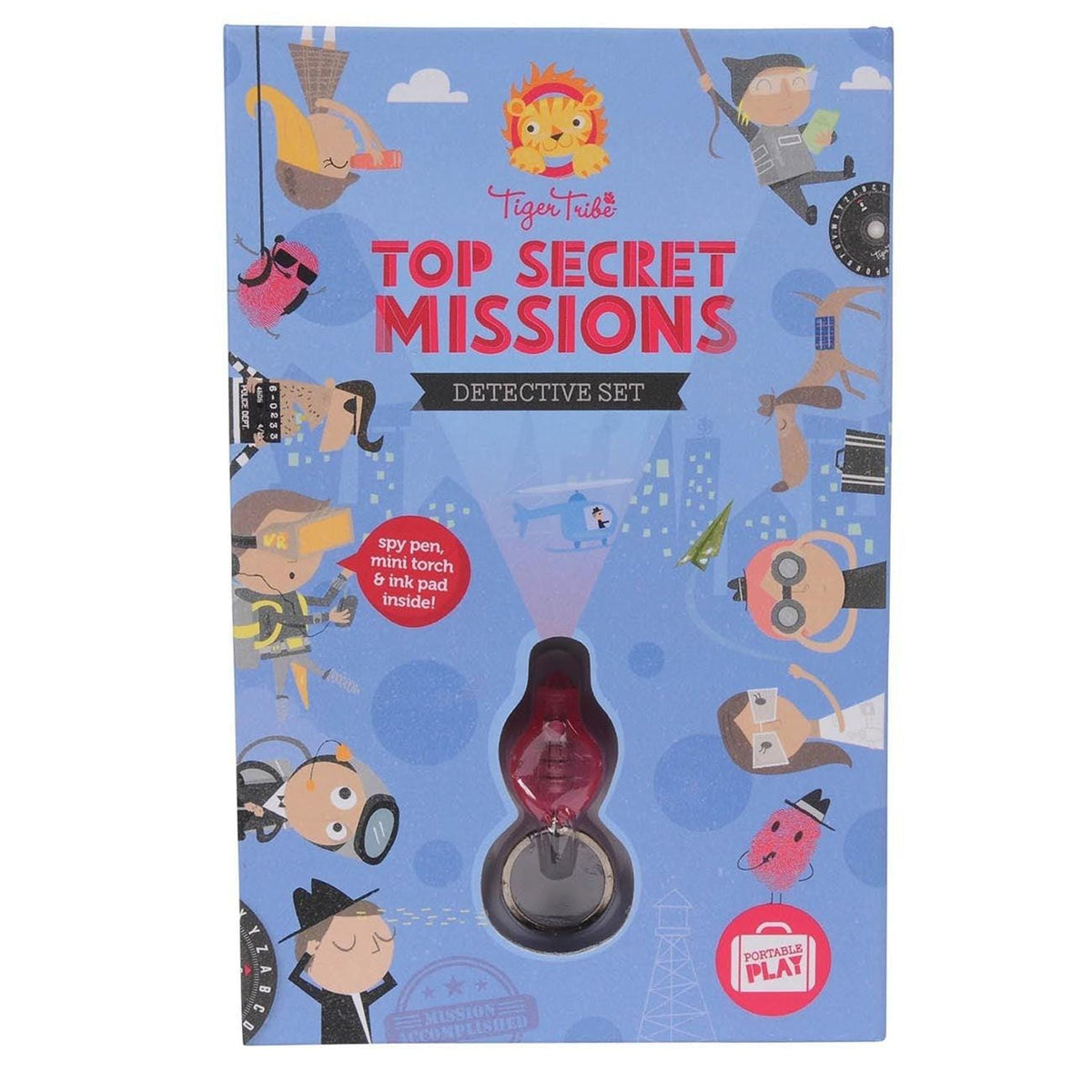 Top Secret Missions Detective Set - Tiger Tribe - Toybox Tales